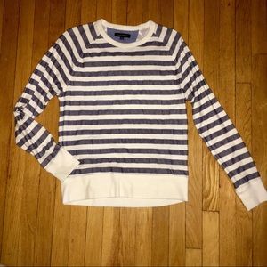 Banana republic herringbone stripe sweater